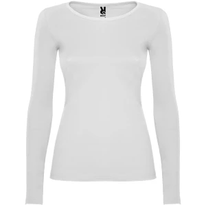 Longsleeve EXTREME WOMAN biały - bawełniany damski 