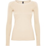 Longsleeve EXTREME WOMAN piaskowy - bawełniany damski 