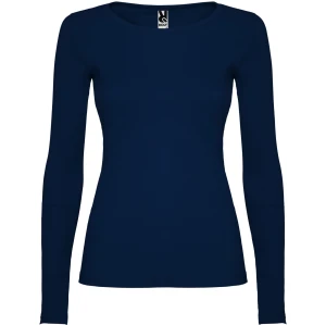 Longsleeve EXTREME WOMAN granatowy - bawełniany damski