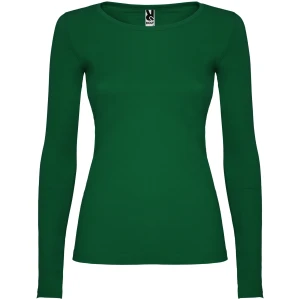 Longsleeve EXTREME WOMAN zielony butelkowy - bawełniany damski
