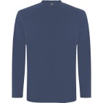 Longsleeve EXTREME niebieski dżinsowy - bawełniany męski