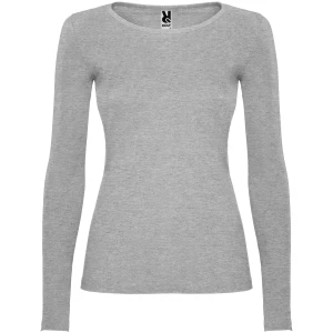 Longsleeve EXTREME WOMAN szary - bawełniany damski 