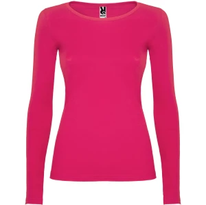 Longsleeve EXTREME WOMAN różowy - bawełniany damski