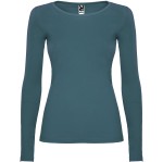 Longsleeve EXTREME WOMAN niebieski burzowy - bawełniany damski
