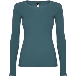 Longsleeve EXTREME WOMAN niebieski burzowy - bawełniany damski