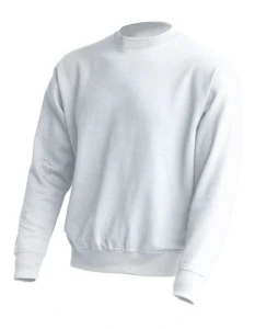 Bluza SWEATSHIRT 290 white - klasyczna unisex