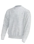 Bluza SWEATSHIRT 290 ash melange - klasyczna unisex
