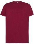 Koszulka TSRA 150 burgundy - bawełniana męska