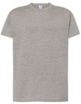 Koszulka TSRA 150 grey melange - bawełniana męska 