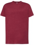 Koszulka TSRA 150 burgundy heather - bawełniana męska