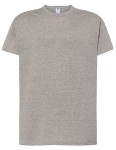 Koszulka TSRA 190 grey melange  - bawełniana męska 