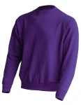 Bluza SWEATSHIRT 290 purple - klasyczna unisex