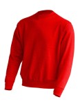 Bluza SWEATSHIRT 290 red - klasyczna unisex