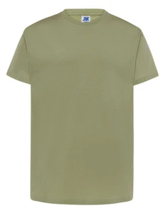 Koszulka TSRA 190 pale green - bawełniana męska