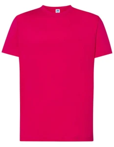 Koszulka TSRA 190 raspberry - bawełniana męska 
