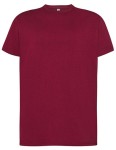 Koszulka TSRA 190 burgundy - bawełniana męska