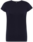 Koszulka REGULAR COMFORT navy - bawełniana damska