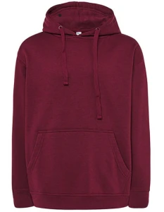 Bluza KANGAROO SWEATSHIRT burgundy - kangurka męska