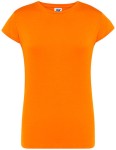 Koszulka REGULAR COMFORT orange - bawełniana damska