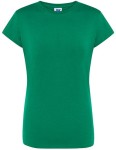 Koszulka REGULAR COMFORT kelly green  - bawełniana damska