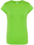 Koszulka REGULAR COMFORT lime   - bawełniana damska