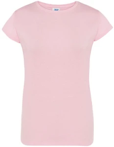 Koszulka REGULAR COMFORT pink - bawełniana damska 