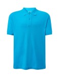 Koszulka POLO PORA 210 turquoise - bawełniana męska