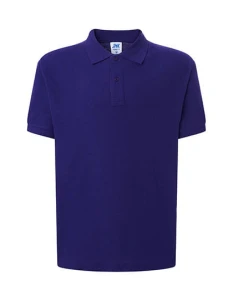 Koszulka POLO PORA 210 purple - bawełniana męska