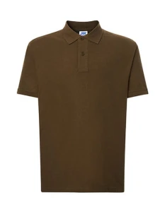 Koszulka POLO PORA 210 khaki  - bawełniana męska