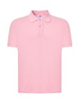 Koszulka POLO PORA 210 pink - bawełniana męska
