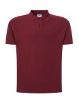 Koszulka POLO PORA 210 burgundy - bawełniana męska