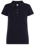 Koszulka POLO POPL 200 navy - bawełniana damska