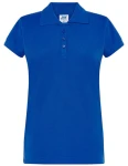 Koszulka POLO POPL 200 royal blue - bawełniana damska