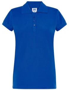 Koszulka POLO POPL 200 royal blue - bawełniana damska