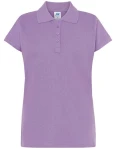 Koszulka POLO POPL 200 lavander - bawełniana damska