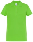 Koszulka POLO POPL 200 lime - bawełniana damska