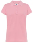 Koszulka POLO POPL 200 pink - bawełniana damska