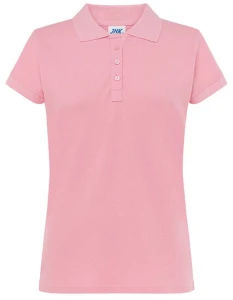 Koszulka POLO POPL 200 pink - bawełniana damska