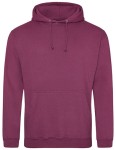 Bluza COLLEGE HOODIE plum - kangurka męska