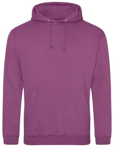 Bluza COLLEGE HOODIE pinky purple - kangurka męska