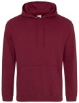 Bluza COLLEGE HOODIE burgundy - kangurka męska