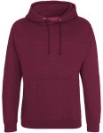 Bluza COLLEGE HOODIE burgundy smoke - kangurka męska