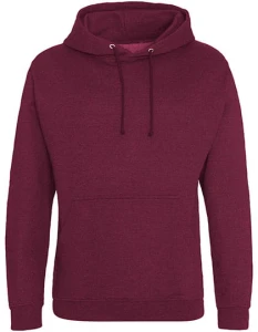 Bluza COLLEGE HOODIE burgundy smoke - kangurka męska