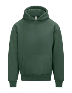 Bluza SIGNATURE HEAVYWEIGHT bottle green - kangurka męska