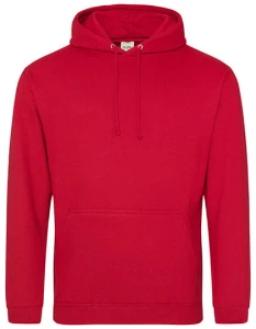 Bluza COLLEGE HOODIE fire red - kangurka męska