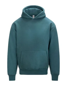Bluza SIGNATURE HEAVYWEIGHT teal - kangurka męska