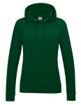 Bluza COLLEGE bottle green - kangurka damska
