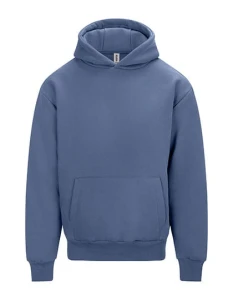 Bluza SIGNATURE HEAVYWEIGHT atlantic blue  - kangurka męska 