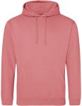 Bluza COLLEGE HOODIE dusty rose - kangurka męska