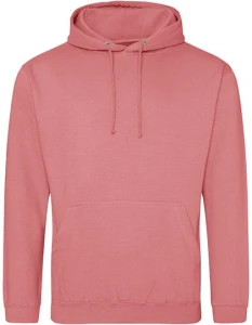 Bluza COLLEGE HOODIE dusty rose - kangurka męska